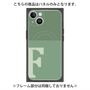 プレミアムパネル with MagSafe［ オリジナル - initial two tone - F green ］