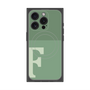 プレミアムパネル with MagSafe［ オリジナル - initial two tone - F green ］
