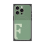プレミアムパネル with MagSafe［ オリジナル - initial two tone - F green ］