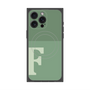 プレミアムパネル with MagSafe［ オリジナル - initial two tone - F green ］