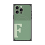 プレミアムパネル with MagSafe［ オリジナル - initial two tone - F green ］