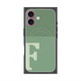 プレミアムパネル with MagSafe［ オリジナル - initial two tone - F green ］