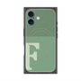 プレミアムパネル with MagSafe［ オリジナル - initial two tone - F green ］