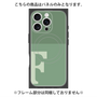 プレミアムパネル with MagSafe［ オリジナル - initial two tone - F green ］