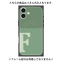 プレミアムパネル with MagSafe［ オリジナル - initial two tone - F green ］
