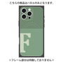 プレミアムパネル with MagSafe［ オリジナル - initial two tone - F green ］