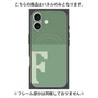 プレミアムパネル with MagSafe［ オリジナル - initial two tone - F green ］