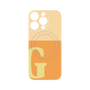 プレミアムパネル with MagSafe［ オリジナル - initial two tone - G orange ］