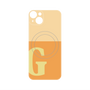 プレミアムパネル with MagSafe［ オリジナル - initial two tone - G orange ］