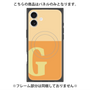 プレミアムパネル with MagSafe［ オリジナル - initial two tone - G orange ］