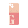 プレミアムパネル with MagSafe［ オリジナル - initial two tone - G pink ］