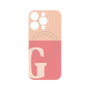 プレミアムパネル with MagSafe［ オリジナル - initial two tone - G pink ］