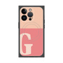 プレミアムパネル with MagSafe［ オリジナル - initial two tone - G pink ］