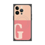 プレミアムパネル with MagSafe［ オリジナル - initial two tone - G pink ］