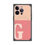 プレミアムパネル with MagSafe［ オリジナル - initial two tone - G pink ］