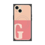 プレミアムパネル with MagSafe［ オリジナル - initial two tone - G pink ］