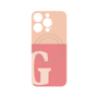 プレミアムパネル with MagSafe［ オリジナル - initial two tone - G pink ］