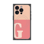 プレミアムパネル with MagSafe［ オリジナル - initial two tone - G pink ］