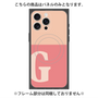 プレミアムパネル with MagSafe［ オリジナル - initial two tone - G pink ］
