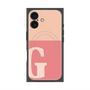 プレミアムパネル with MagSafe［ オリジナル - initial two tone - G pink ］