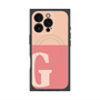 プレミアムパネル with MagSafe［ オリジナル - initial two tone - G pink ］