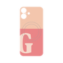 プレミアムパネル with MagSafe［ オリジナル - initial two tone - G pink ］