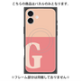 プレミアムパネル with MagSafe［ オリジナル - initial two tone - G pink ］