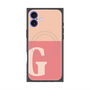 プレミアムパネル with MagSafe［ オリジナル - initial two tone - G pink ］