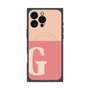 プレミアムパネル with MagSafe［ オリジナル - initial two tone - G pink ］