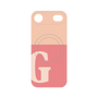 プレミアムパネル with MagSafe［ オリジナル - initial two tone - G pink ］