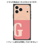 プレミアムパネル with MagSafe［ オリジナル - initial two tone - G pink ］