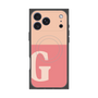 プレミアムパネル with MagSafe［ オリジナル - initial two tone - G pink ］