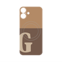 プレミアムパネル with MagSafe［ オリジナル - initial two tone - G brown ］