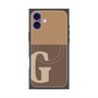プレミアムパネル with MagSafe［ オリジナル - initial two tone - G brown ］