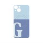 プレミアムパネル with MagSafe［ オリジナル - initial two tone - G blue ］