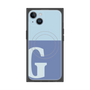 プレミアムパネル with MagSafe［ オリジナル - initial two tone - G blue ］