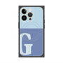 プレミアムパネル with MagSafe［ オリジナル - initial two tone - G blue ］