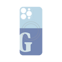 プレミアムパネル with MagSafe［ オリジナル - initial two tone - G blue ］