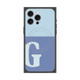 プレミアムパネル with MagSafe［ オリジナル - initial two tone - G blue ］