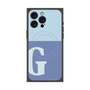 プレミアムパネル with MagSafe［ オリジナル - initial two tone - G blue ］