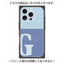 プレミアムパネル with MagSafe［ オリジナル - initial two tone - G blue ］