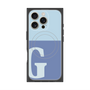 プレミアムパネル with MagSafe［ オリジナル - initial two tone - G blue ］