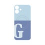 プレミアムパネル with MagSafe［ オリジナル - initial two tone - G blue ］