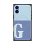 プレミアムパネル with MagSafe［ オリジナル - initial two tone - G blue ］