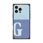 プレミアムパネル with MagSafe［ オリジナル - initial two tone - G blue ］