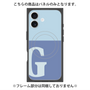 プレミアムパネル with MagSafe［ オリジナル - initial two tone - G blue ］