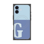 プレミアムパネル with MagSafe［ オリジナル - initial two tone - G blue ］