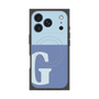 プレミアムパネル with MagSafe［ オリジナル - initial two tone - G blue ］