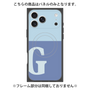 プレミアムパネル with MagSafe［ オリジナル - initial two tone - G blue ］