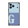 プレミアムパネル with MagSafe［ オリジナル - initial two tone - G blue ］